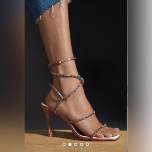 Jeffrey Campbell glamorous strappy sandal heels